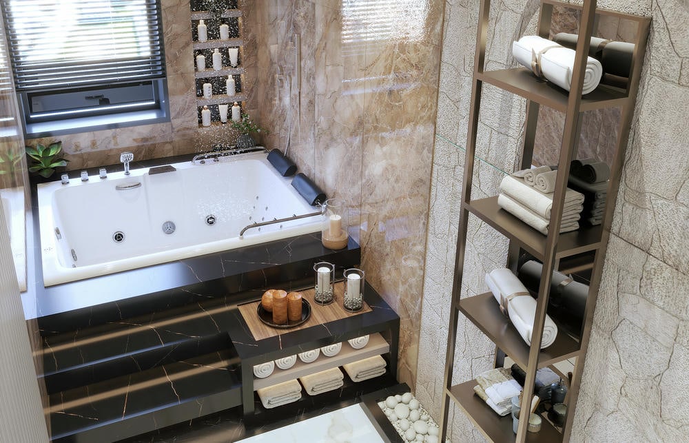 Lüks Standardı
Ser Kule’nin her dairesinde yer alan jakuzi, günün yorgunluğunu geride bırakmanız için özel olarak tasarlandı. Sıcak suyun dinlendirici etkisiyle evinizin rahatlığında spa konforunu yaşamanızı sağlayan bu özellik, hem bedeninizi hem de zihninizi yeniler..
Detaylı Bilgi >