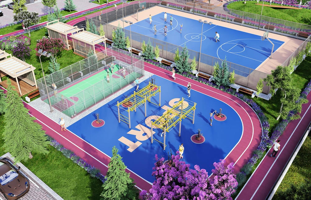 Çocuk Dostu Alanlar Ser Kule’de çocukların özgürce ve güvenle oynayabileceği özel alanlar mevcuttur. Geniş oyun parkları ve çocuk aktiviteleri için tasarlanmış alanlar, ailenizin küçük bireyleri için ideal bir yaşam alanı sunar. Detaylı Bilgi >